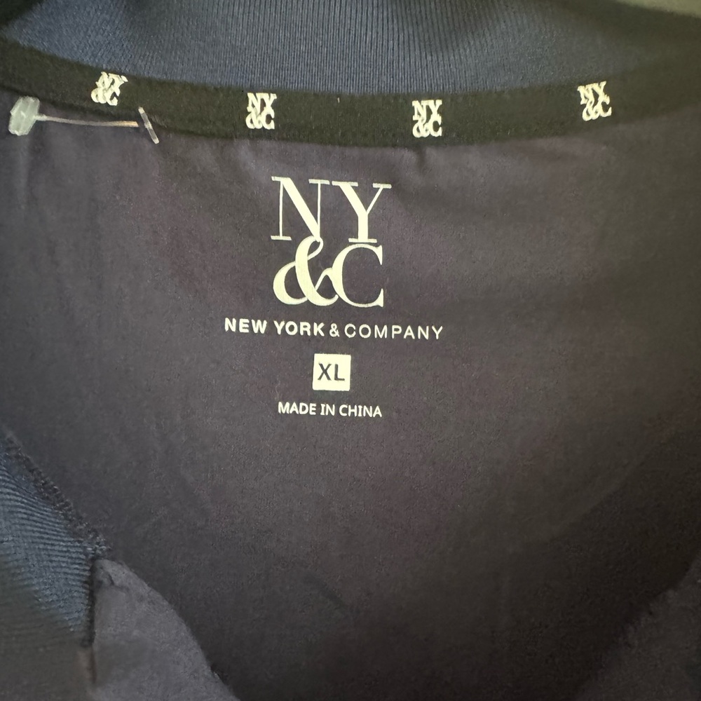 New York & Company Navy Garment - Picture 5 of 7